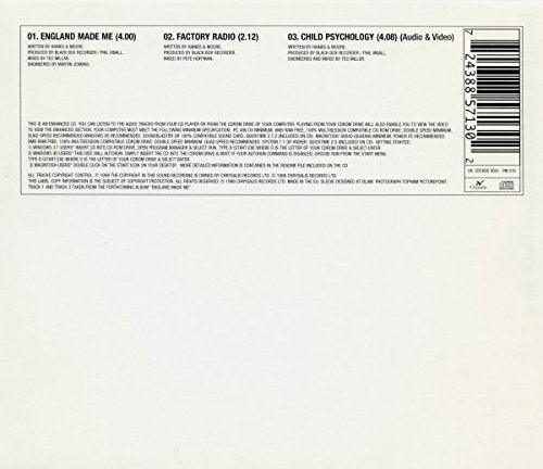 England made me [Single-CD] [Audio CD] - very good