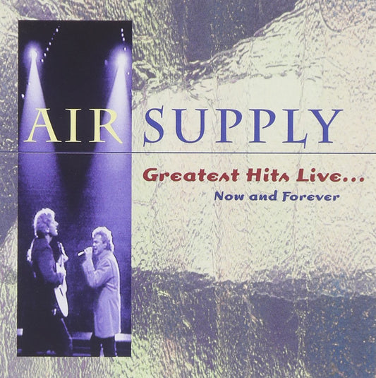 Gr. Hits Live Now &.. [Audio CD] Air Supply - very good