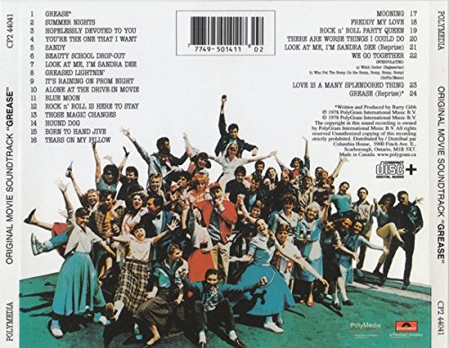 Grease - the Original Soundtrack from motion picture - VARIOUS ARTIS - very good