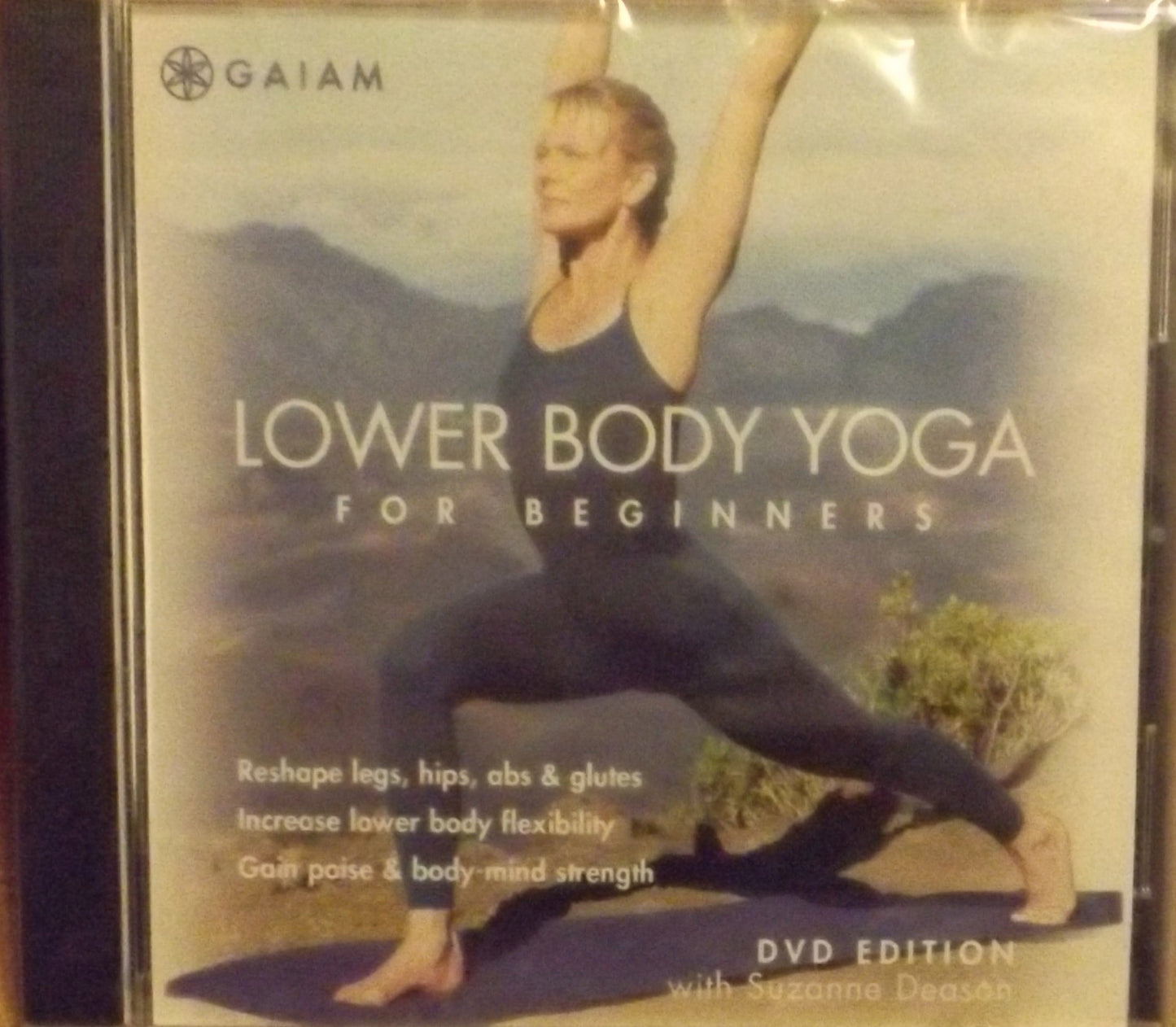GAIAM LOWER BODY YOGA FOR BEGINNERS [DVD] - very good