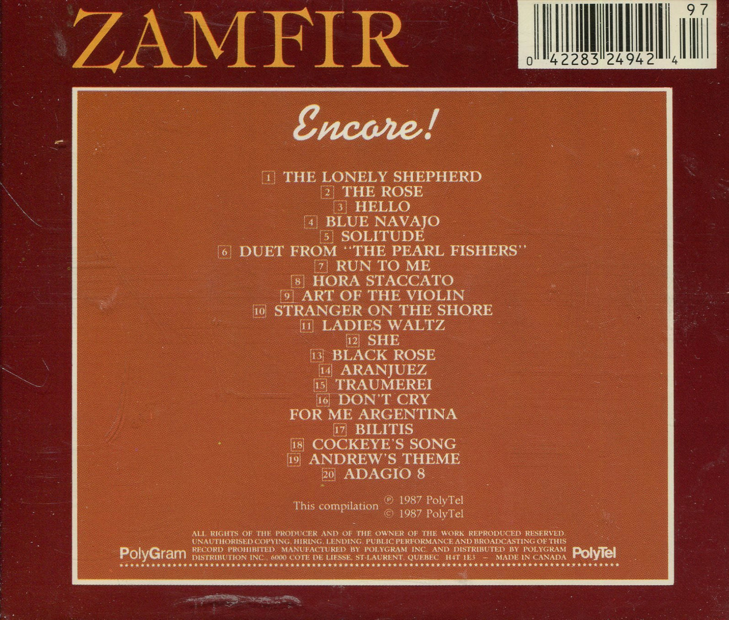 Encore! [Audio CD] - very good