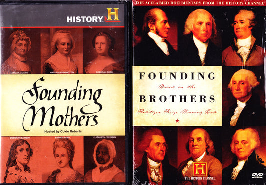 Founding Brothers , Founding Mothers : The History Channel 2 Pack Collection - 3 Disc Box Set [DVD]