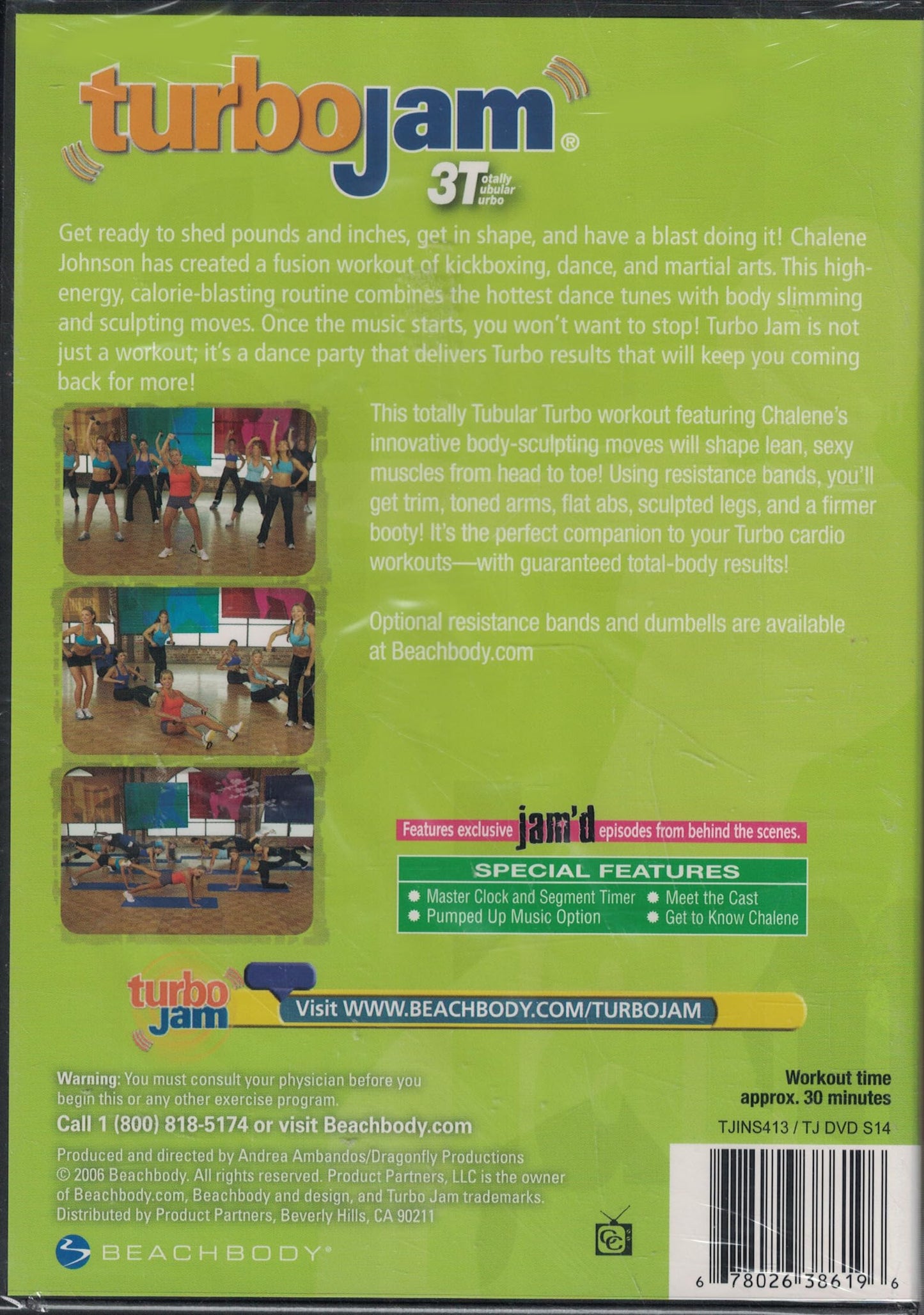 Turbo Jam: 3 Totally Tubular Turbo (2006) [New]