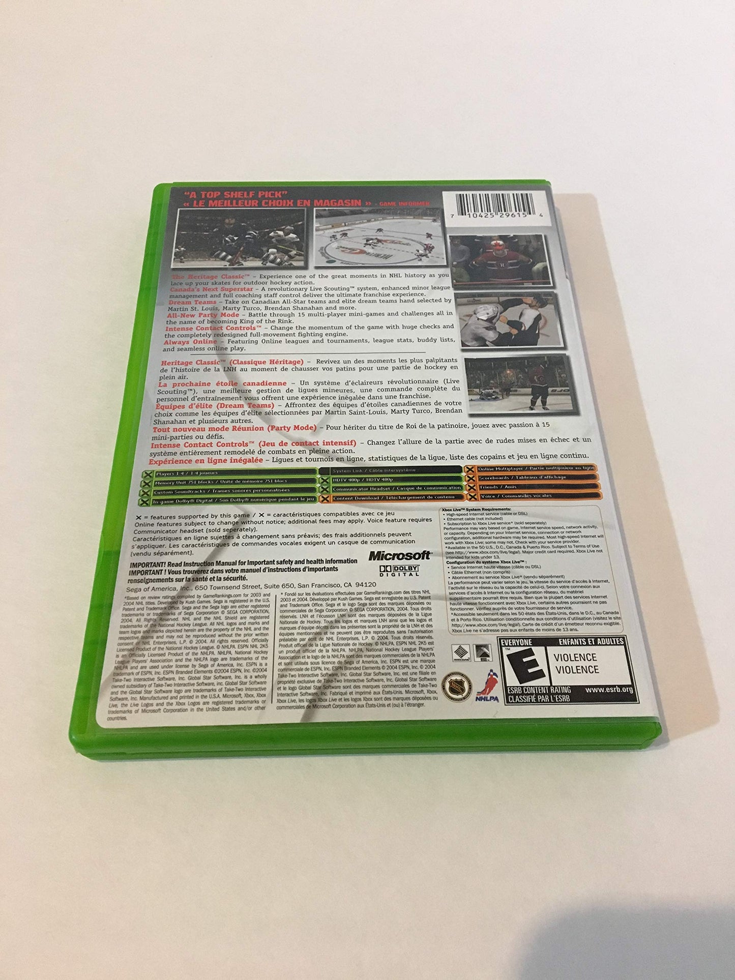 ESPN NHL 2k5 [video game]