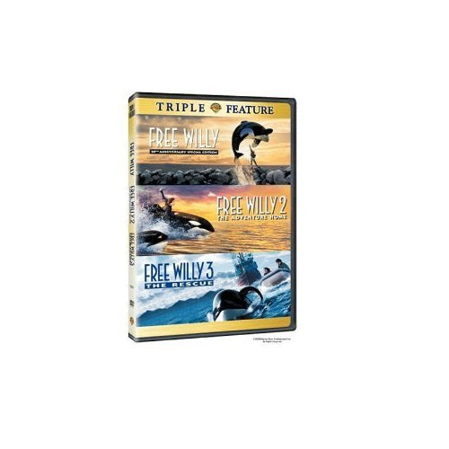 Free Willy Triple Feature (Free Willy / Free Willy 2: The Adventure Home / Free Willy 3: The Rescue) (Bilingual) [DVD]