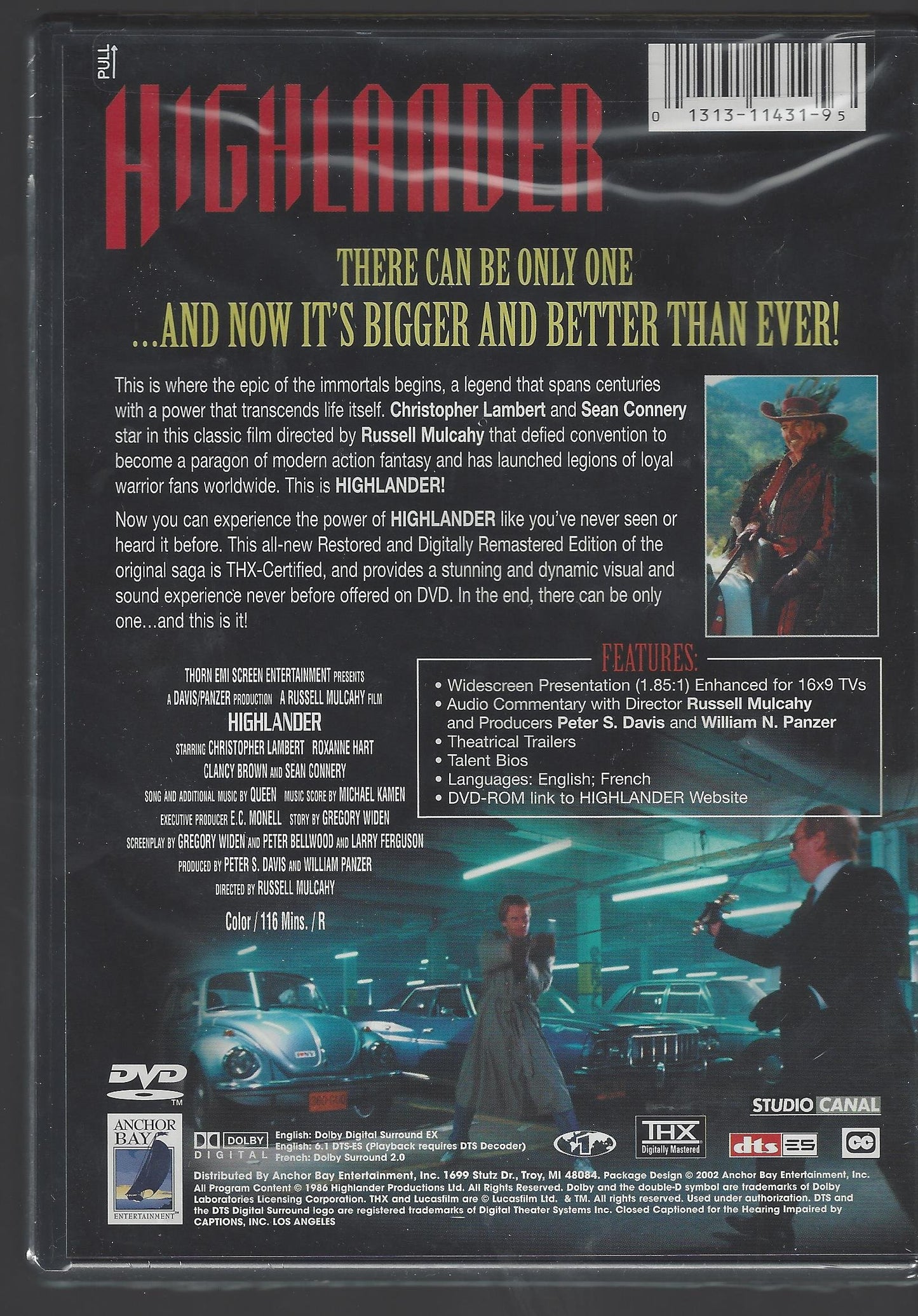 Highlander (Widescreen) (Bilingual) [DVD]