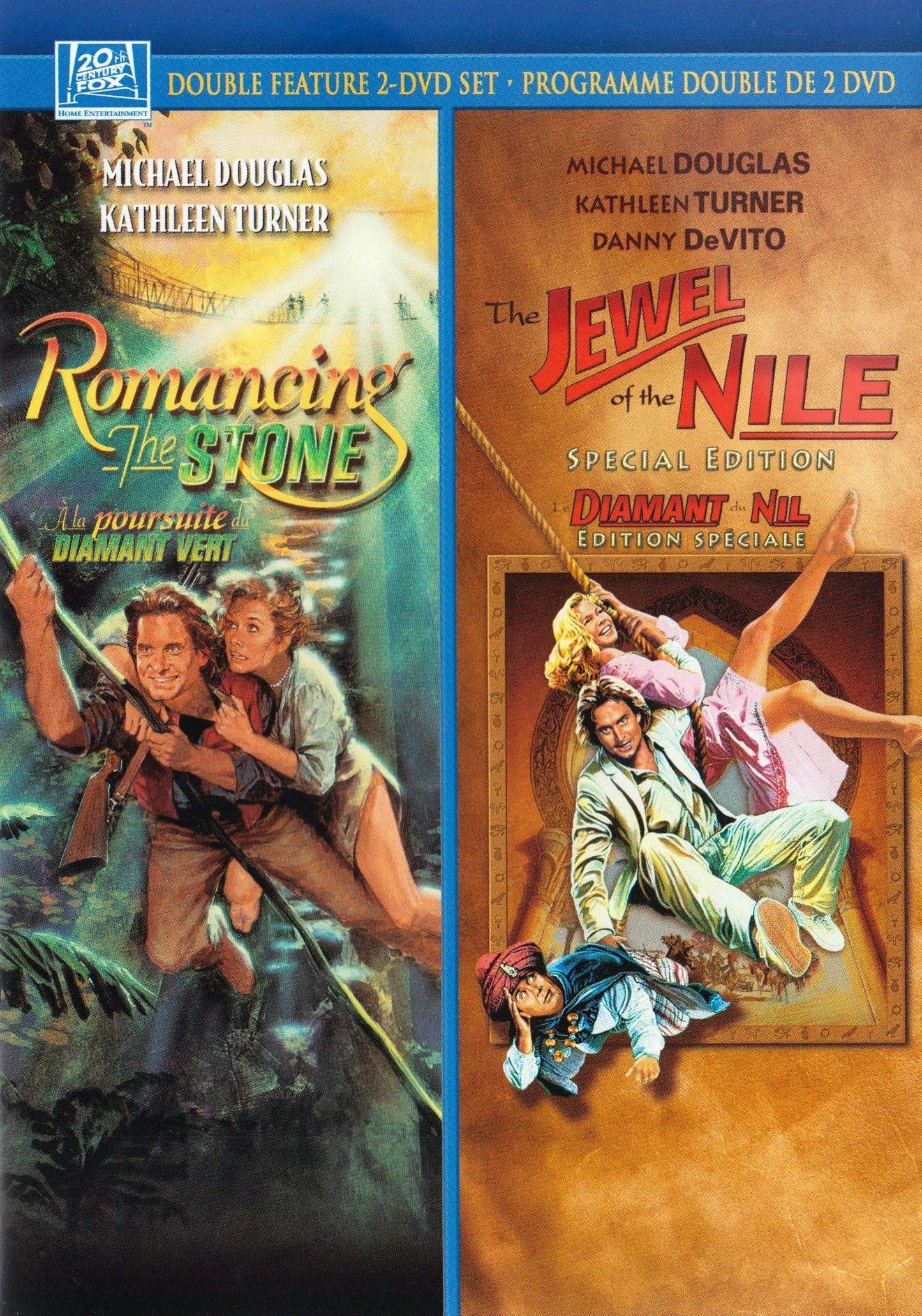 Double Feature Romancing The Stone and The Jewel of the Nile