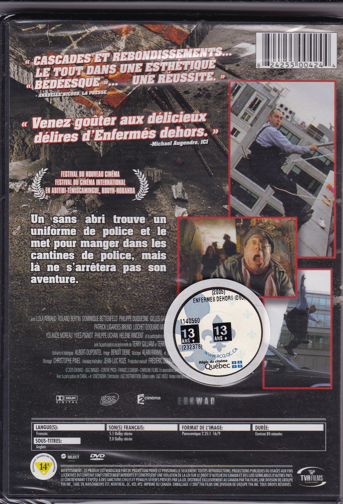 Enferme Dhors: Locked Out (Version franÃ§aise) [Import]