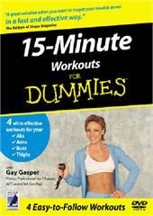 15 Minute Workouts for Dummies [Import anglais] [DVD]