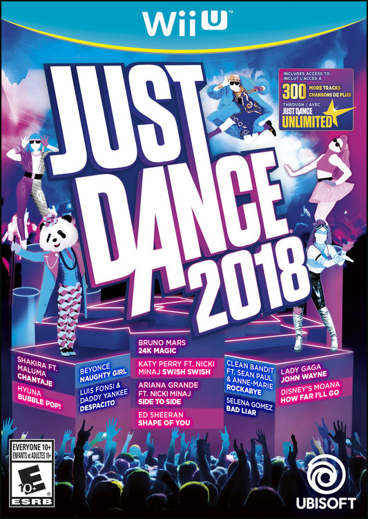 Just Dance 2018 - Wii U UsedAcceptable