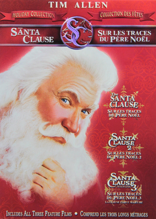 The Santa Clause 3-Movie Collection (Bilingual) UsedVeryGood