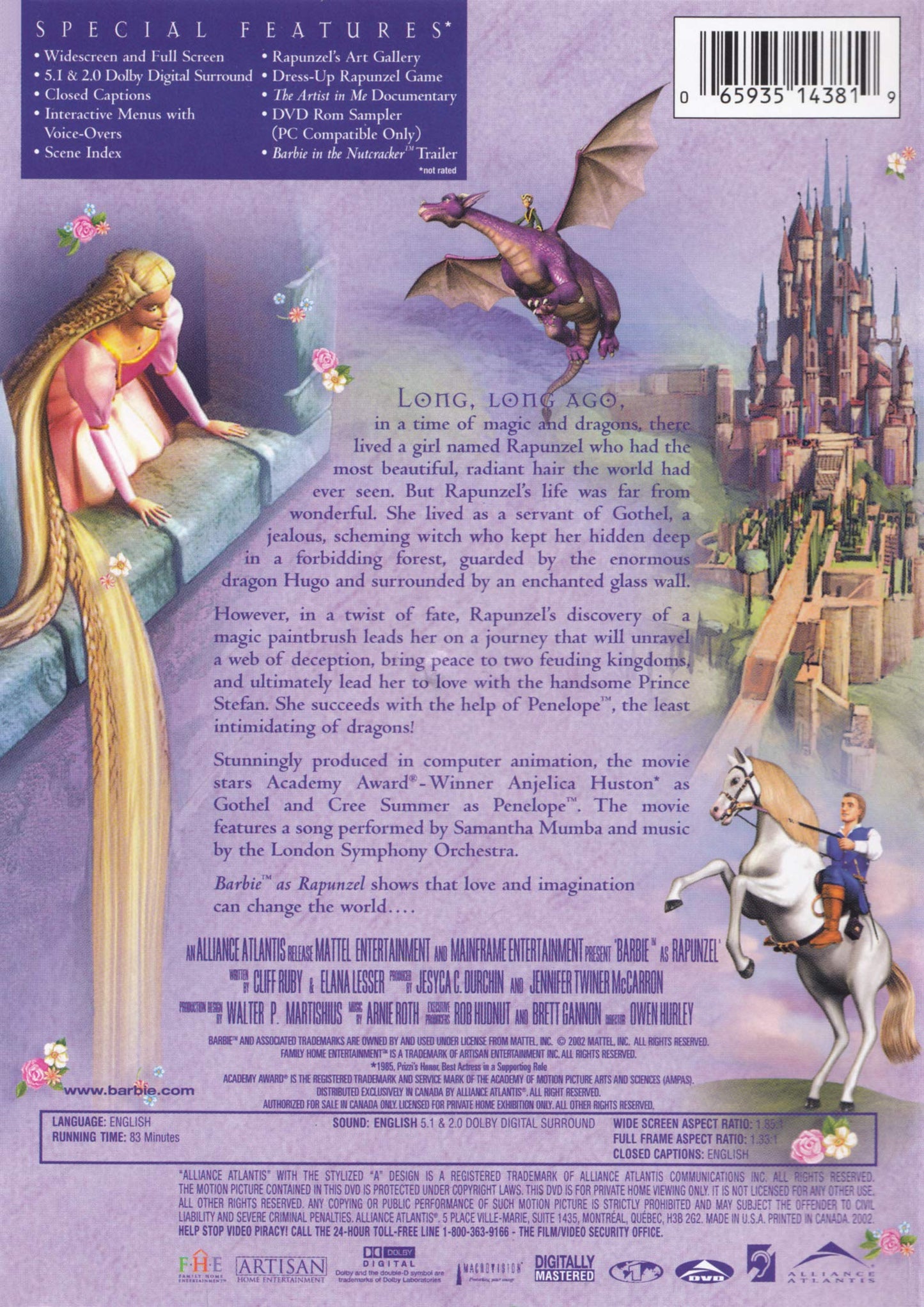 Barbie As Rapunzel UsedVeryGood