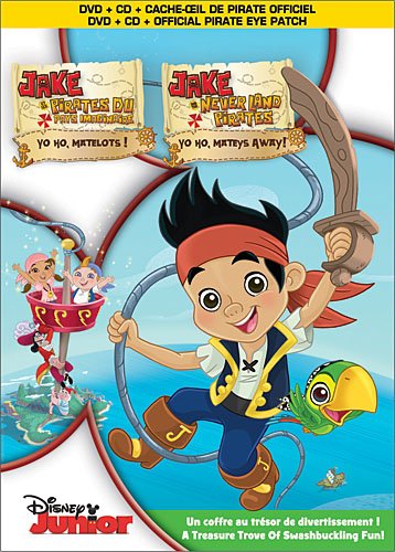 Jake et les Pirates du pays imaginaire : Yo ho, Matelots! (Bilingual) [DVD + CD
