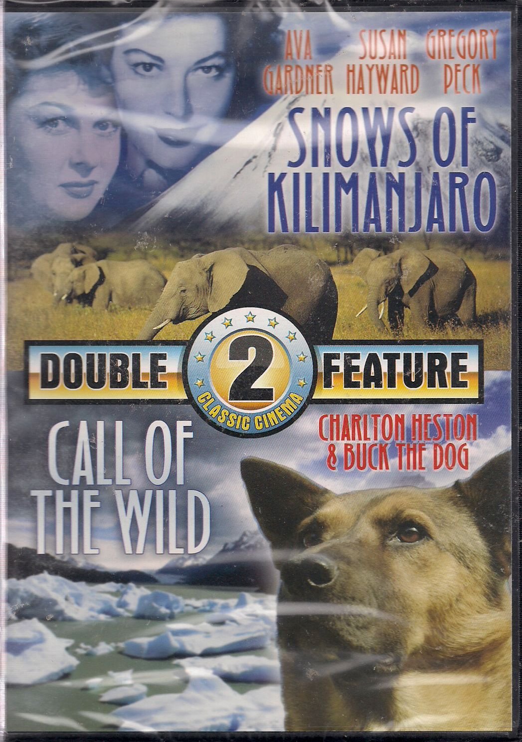 Snows of Kilimanjaro & Call of the Wild Double Feature DVD [Very Good]