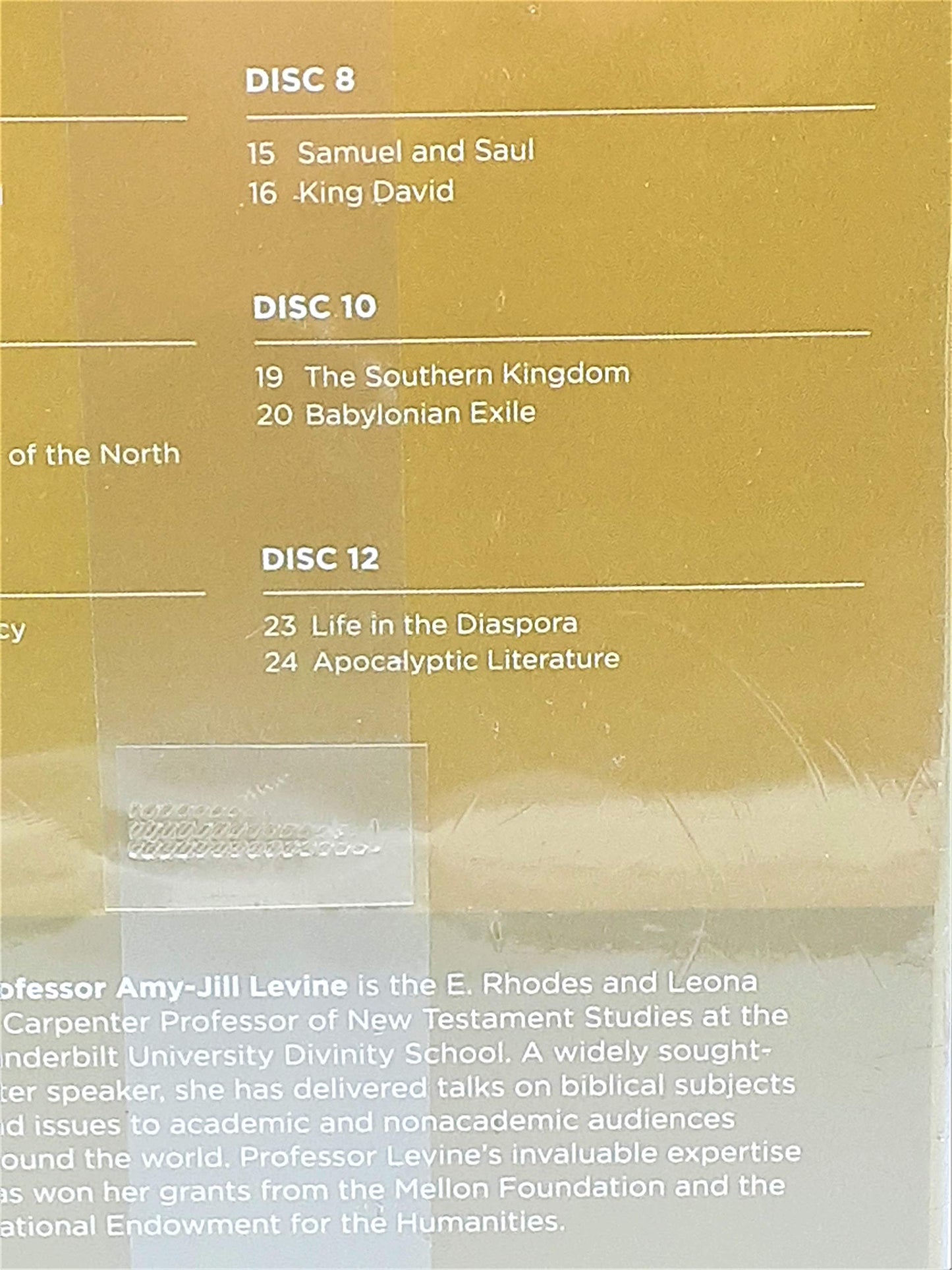 The Great Courses: The Old Testament [Very Good]