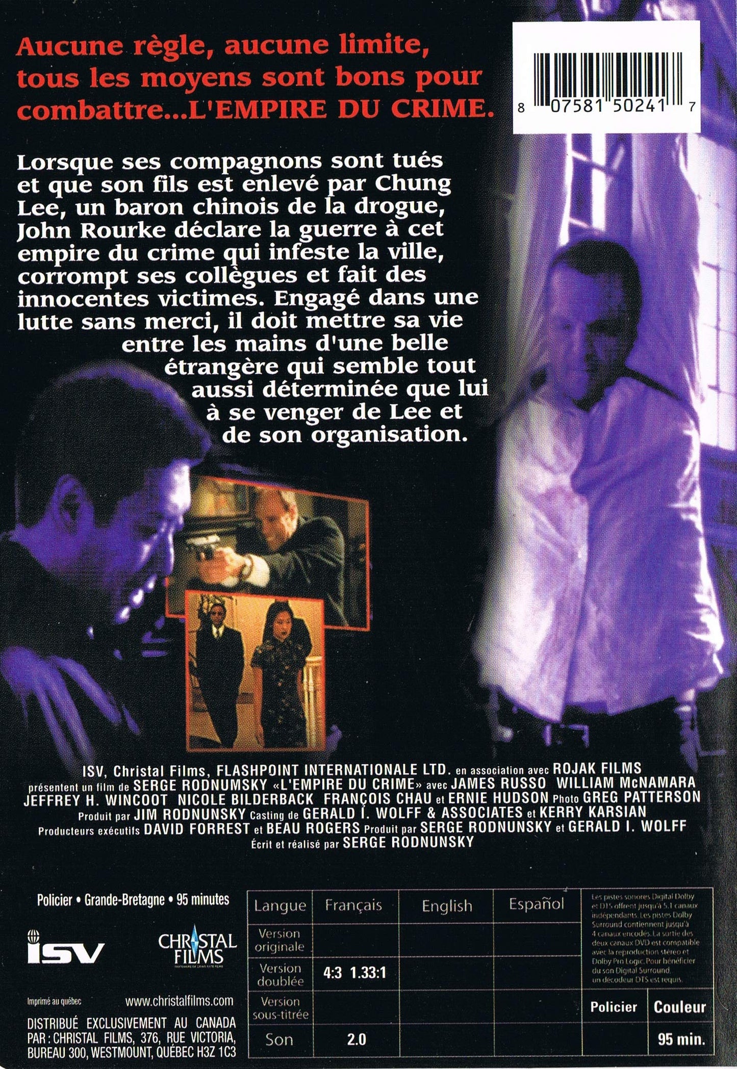 L'empire Du Crime [Very Good]