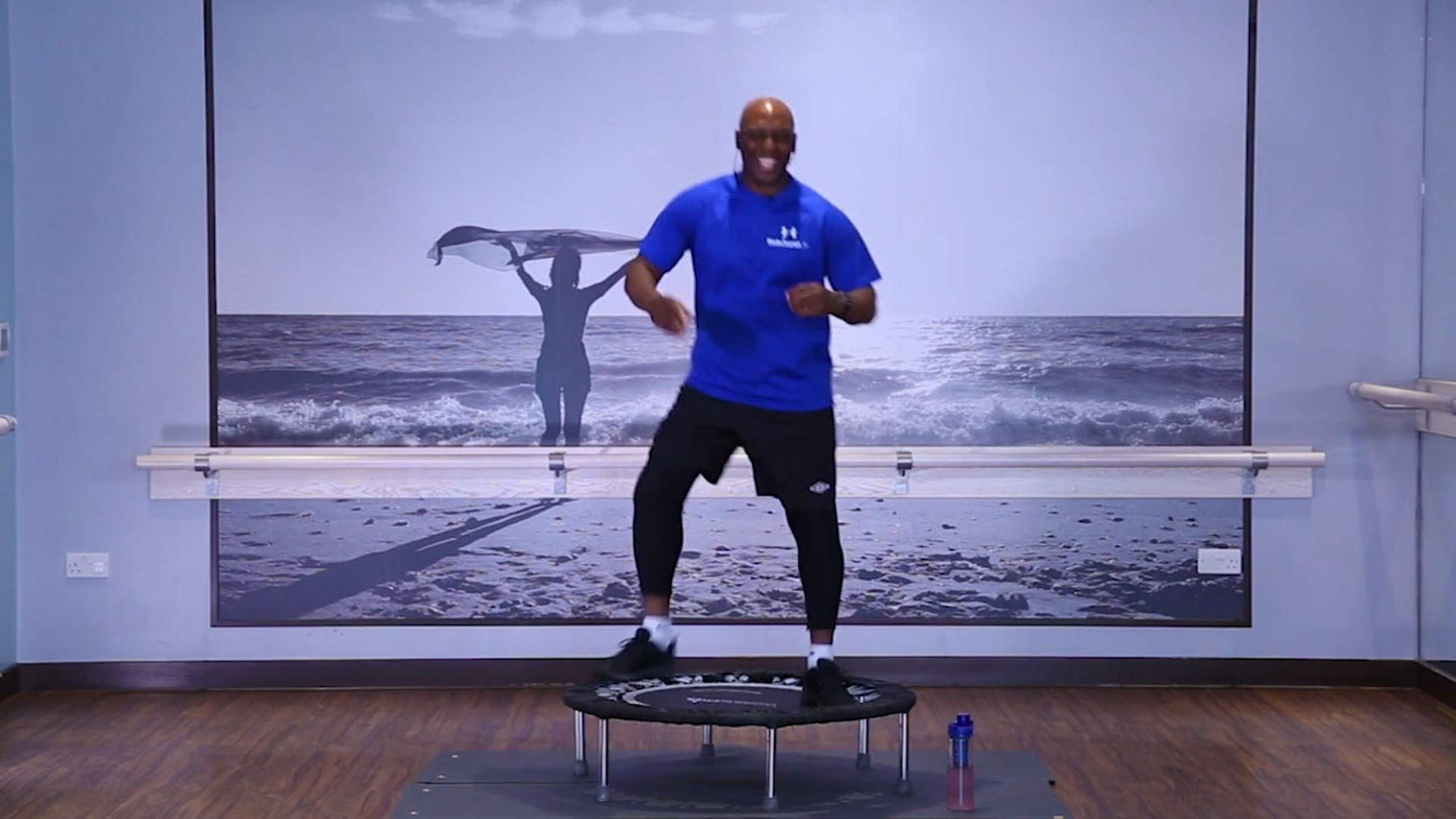 Beginners Bounce Mini Trampoline Exercise DVD Compilation Includes 3 Amazing