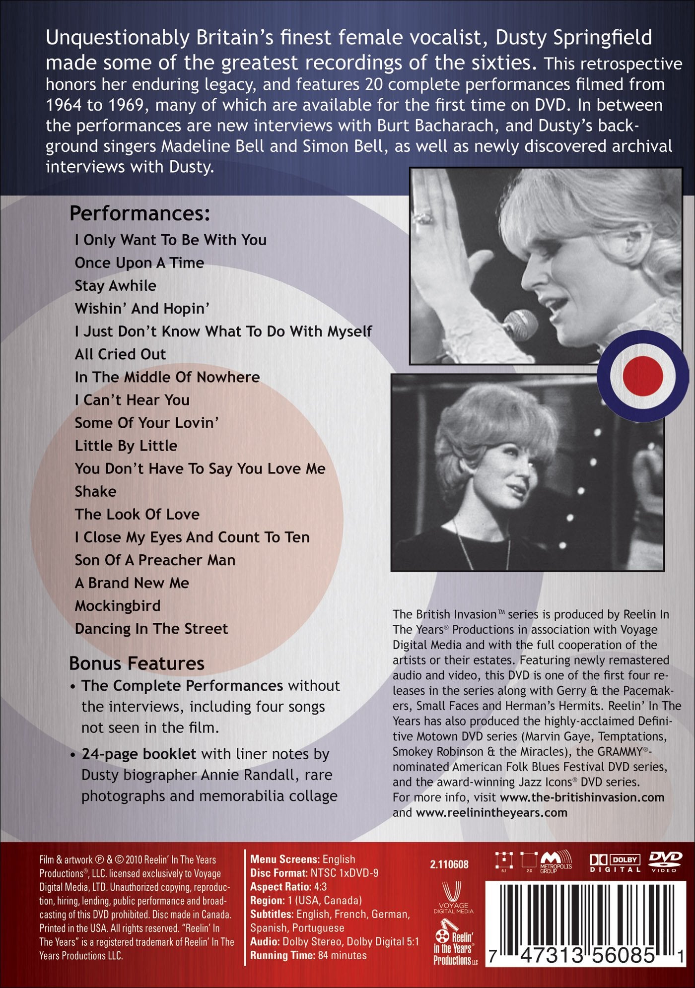 British Invasion: Dusty Springfield - Once Upon a Time, 1964-1969 [New]