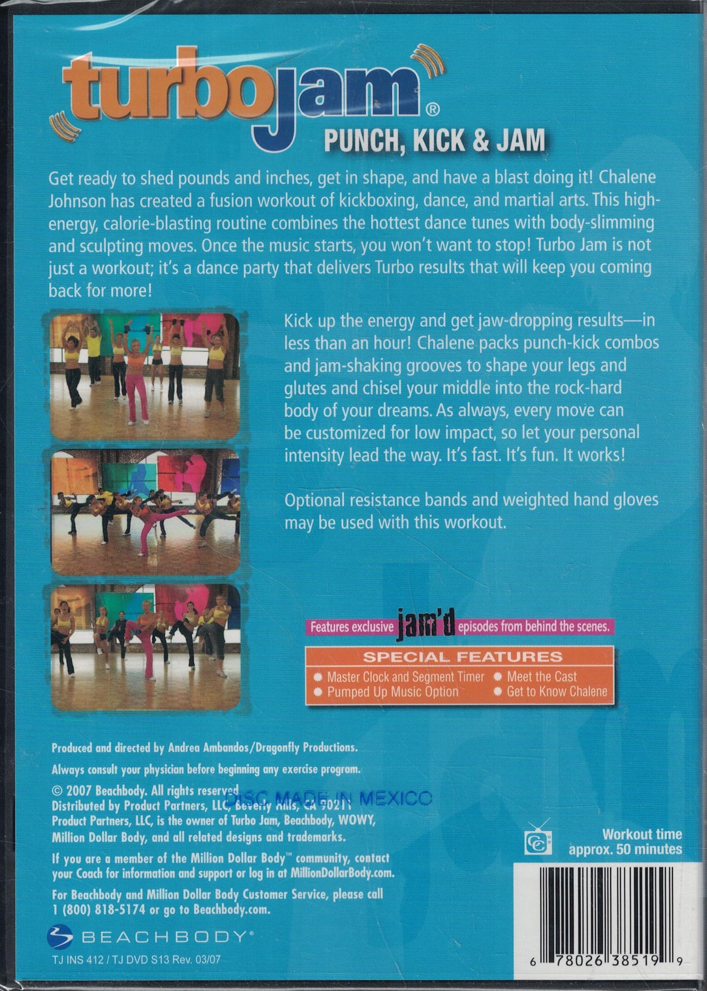 Turbo jam Punch, kick and jam [New]