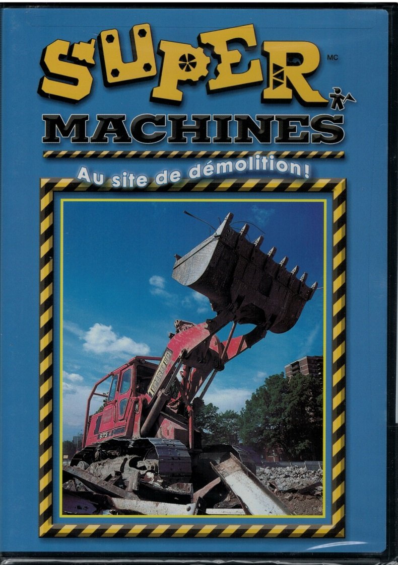 Super Machines - Au Site De Demolition (Bilingual) [Acceptable]