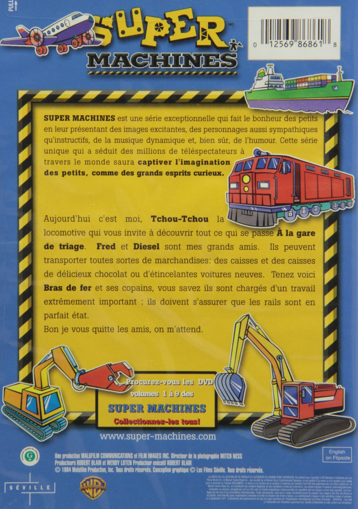 Super Machines: A la Gare de Triage (Bilingual) [Very Good]