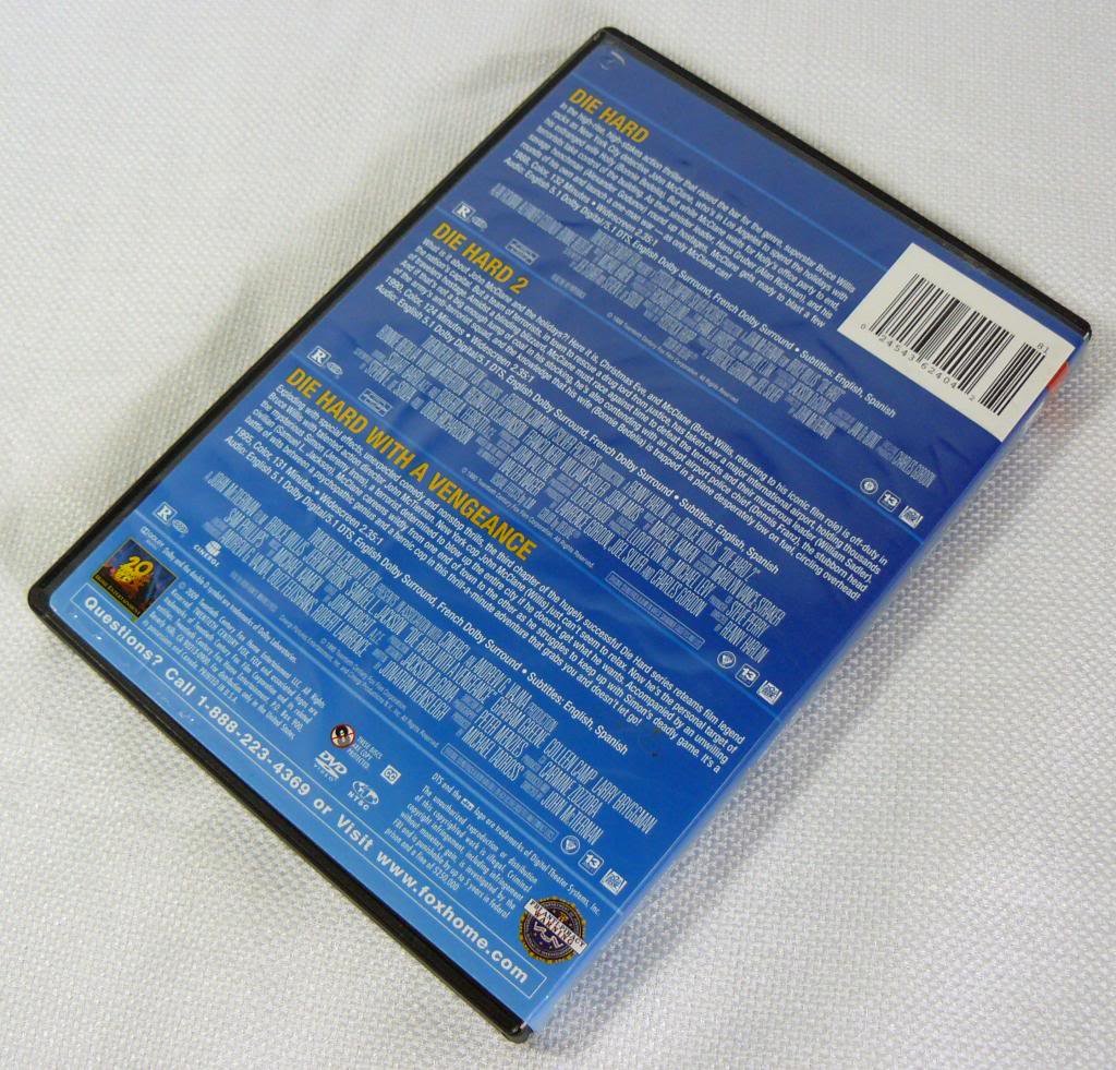 die hard triple feature 3-dvd set (bilingual) [Very Good]