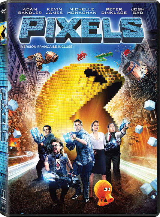 Pixels [DVD + UltraViolet] [Very Good]