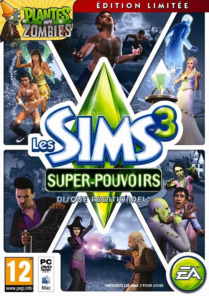Les Sims 3 : Supers Pouvoirs Edition limitee [Very Good]