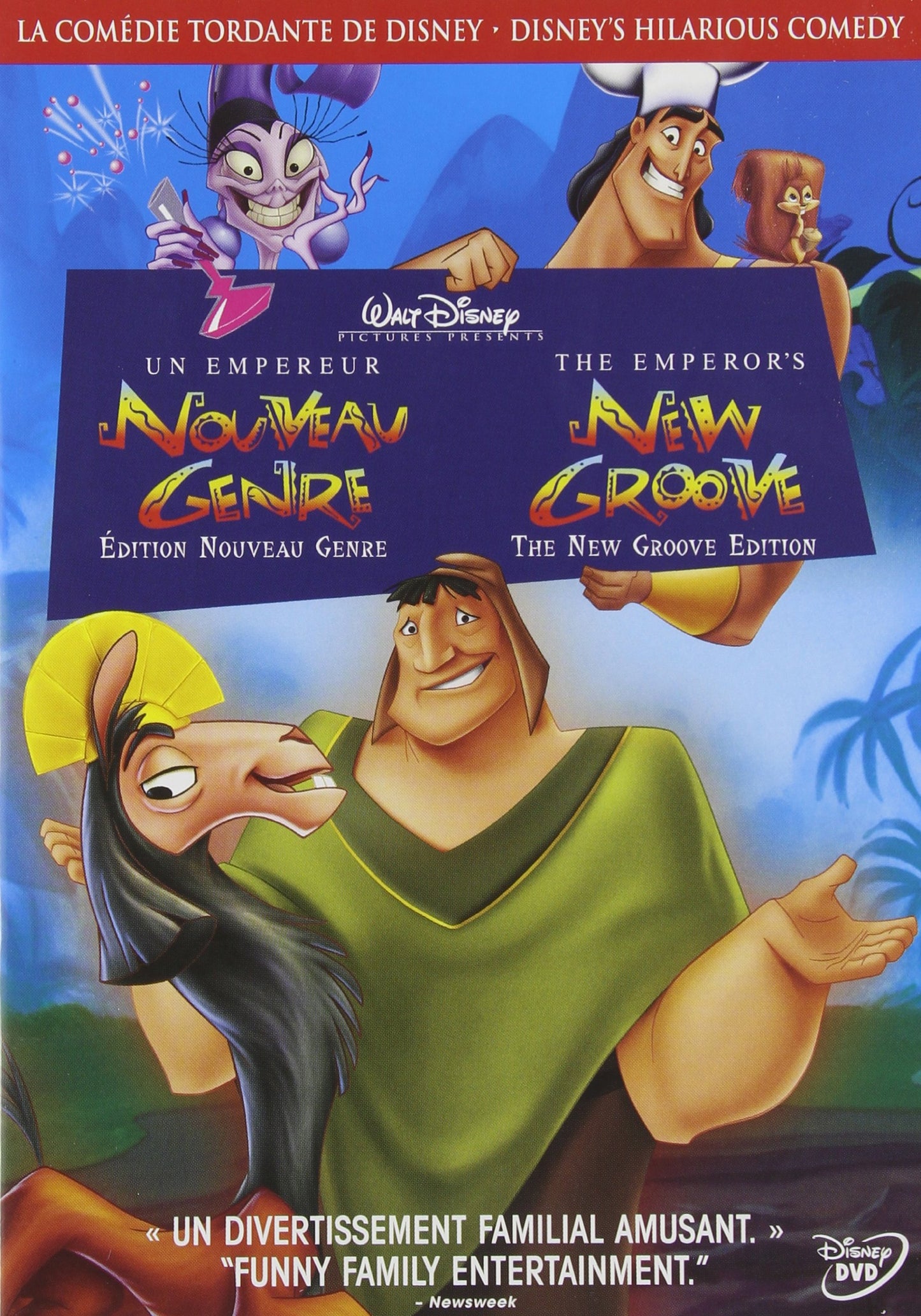 Un Empereur nouveau genre / The Emperor's New Groove (Bilingual) [Very Good]
