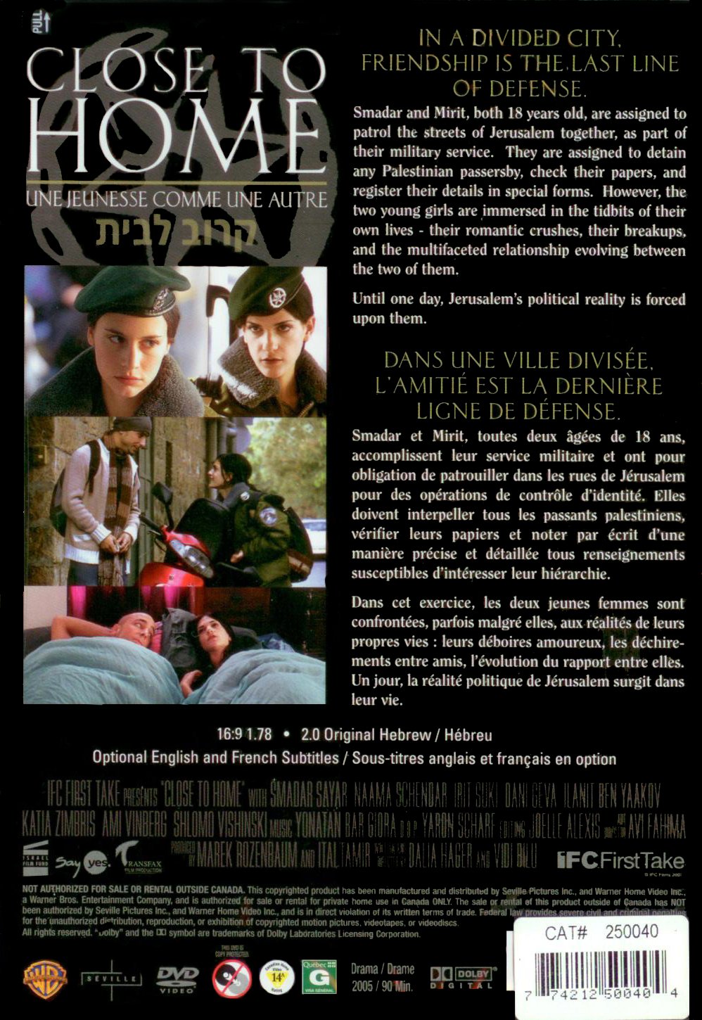 Close to Home (Sous-titres francais) [Very Good]