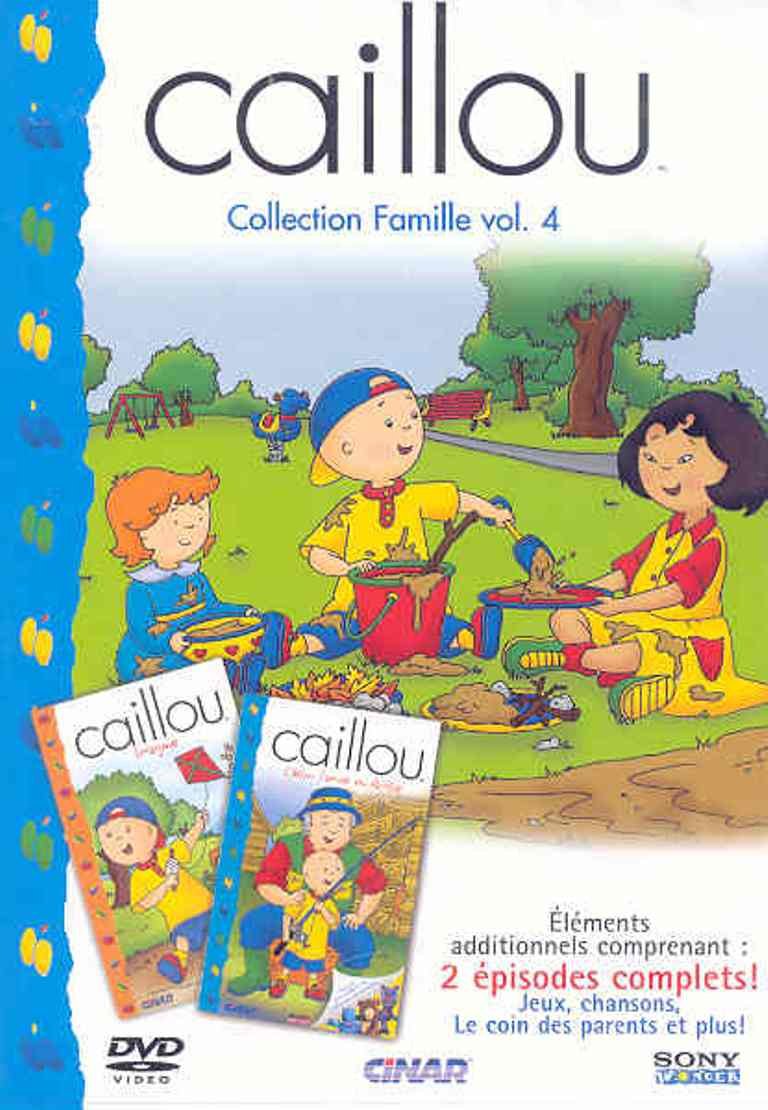 Caillou : collection famille, vol. 4 (Version francaise) [Very Good]