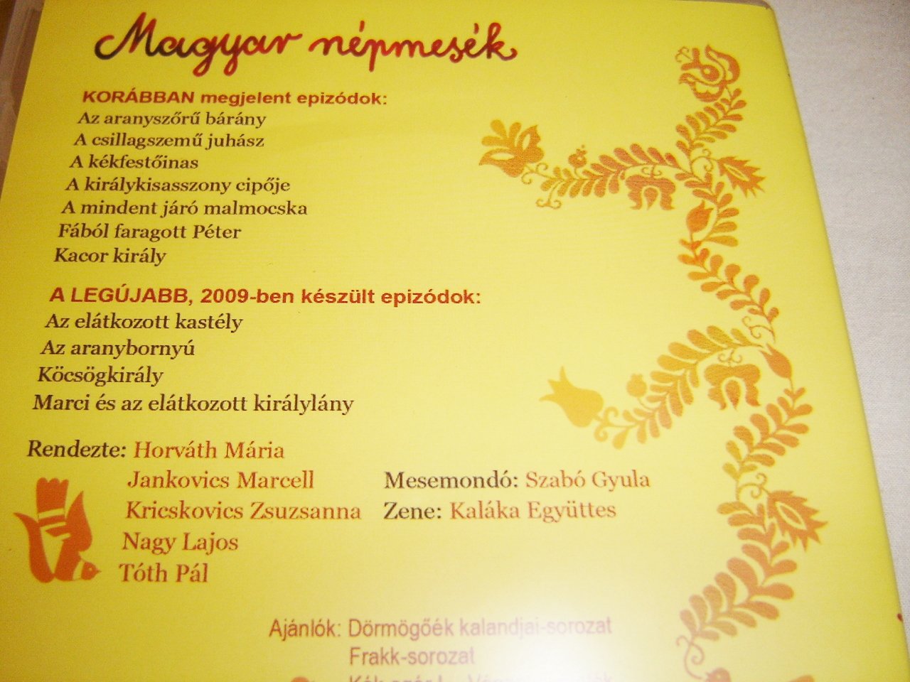 Magyar nepmesek valogatas - Az elatkozott kastely [Very Good]