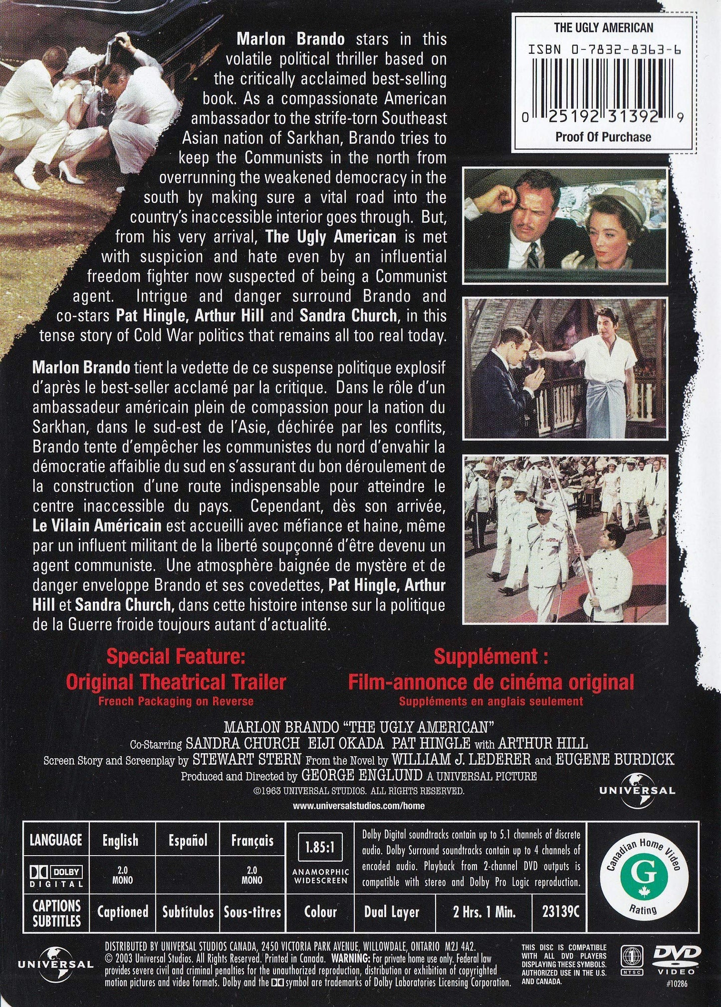 The Ugly American [Very Good]