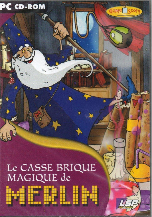 Merlin's Magic Brick Breaker - windows: xp /2000/me/98 [Very Good]