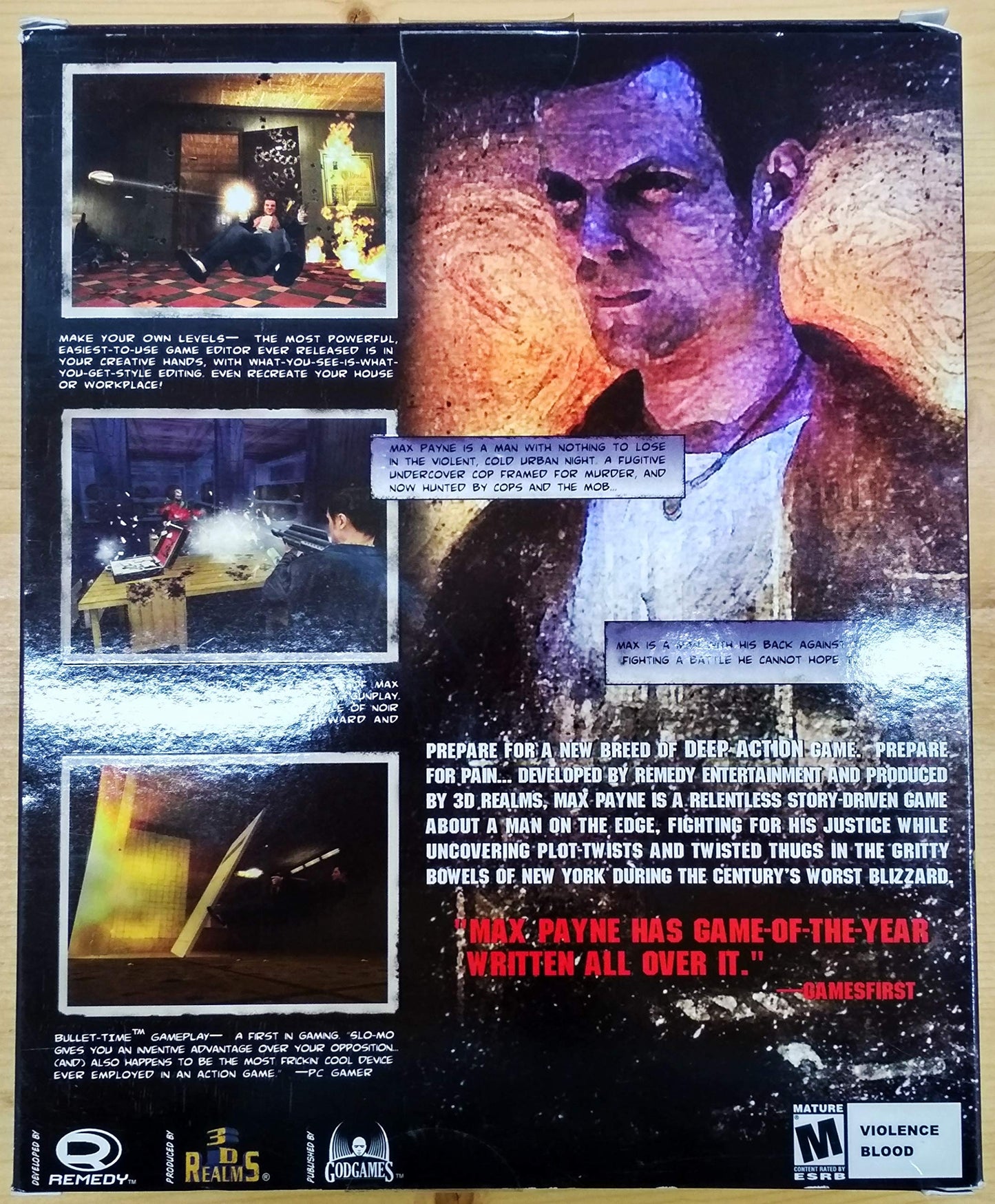 Max Payne Special Edition with Mousepad [Very Good]