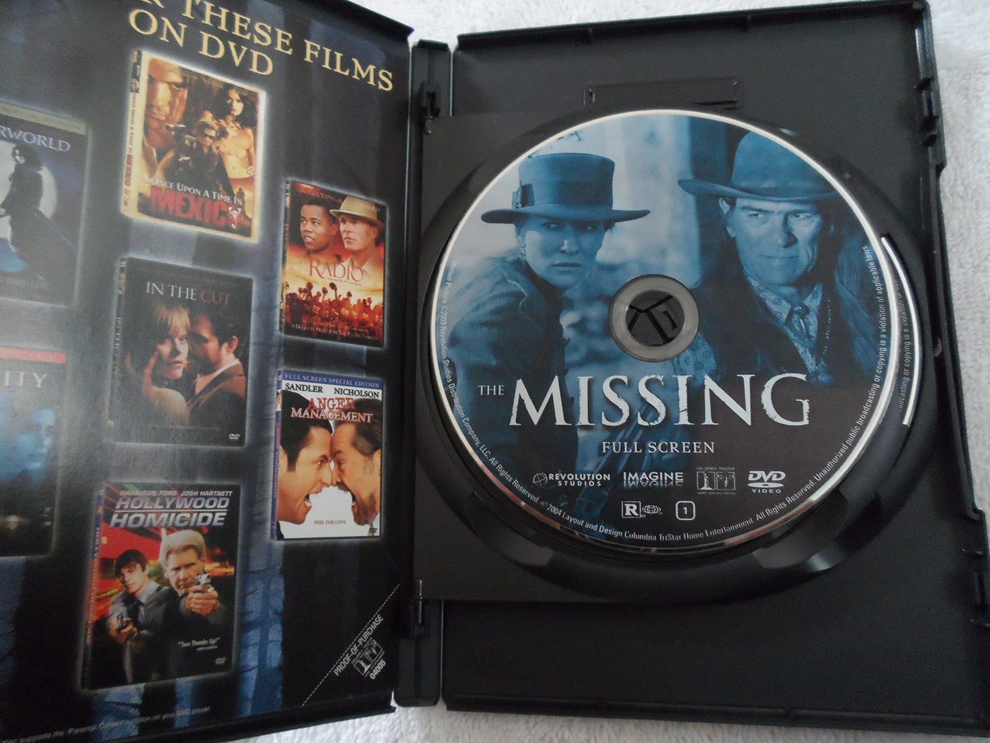 The Missing (Full Screen Edition) [Very Good]