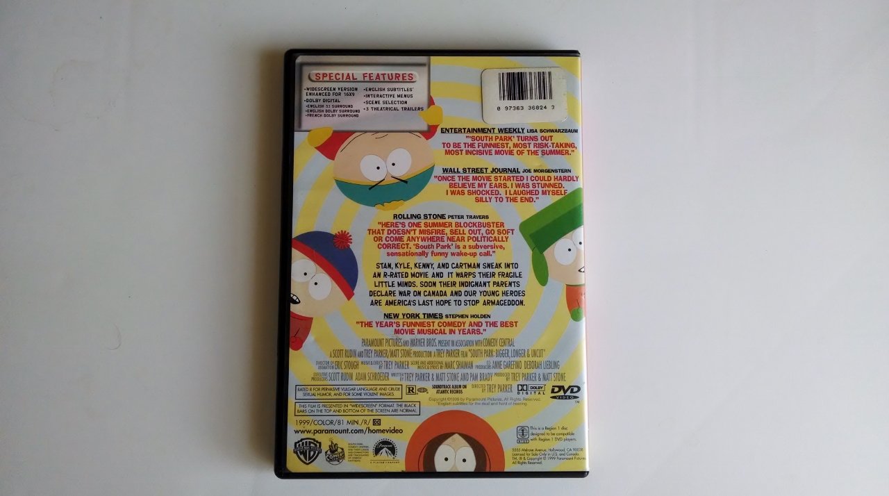 South Park: Bigger, Longer and Uncut (Widescreen) (Bilingual) [Very Good]