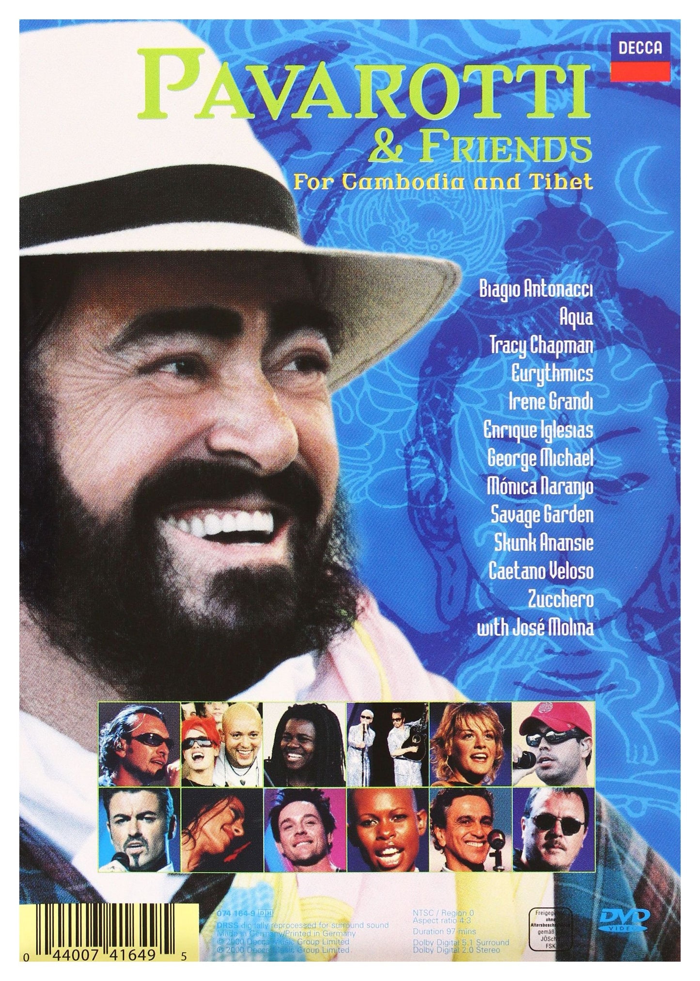 Pavarotti & Friends: For Cambodia And Tibet / My Heart's Delight [DVD] [DVD]