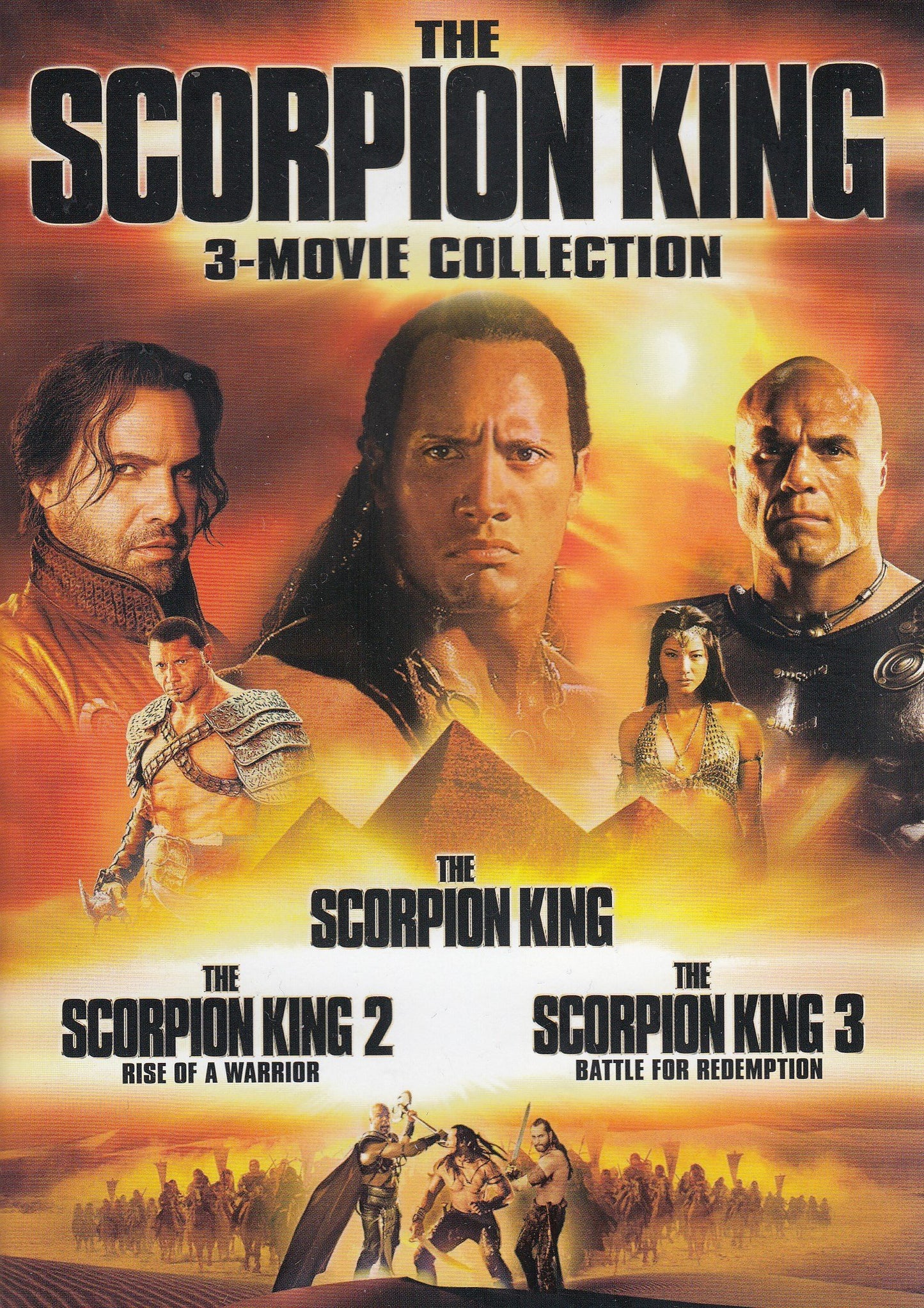 The Scorpion King (3-Movie Collection) [Very Good]