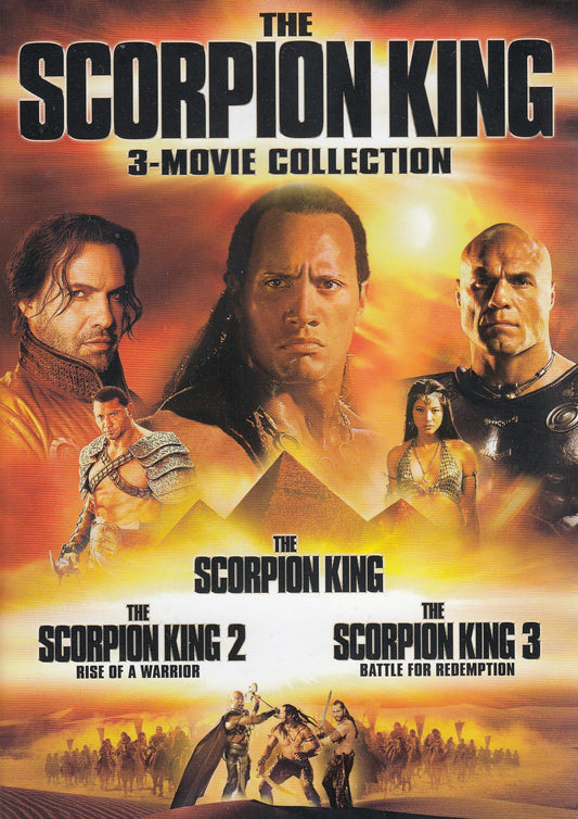 The Scorpion King (3-Movie Collection) [Very Good]