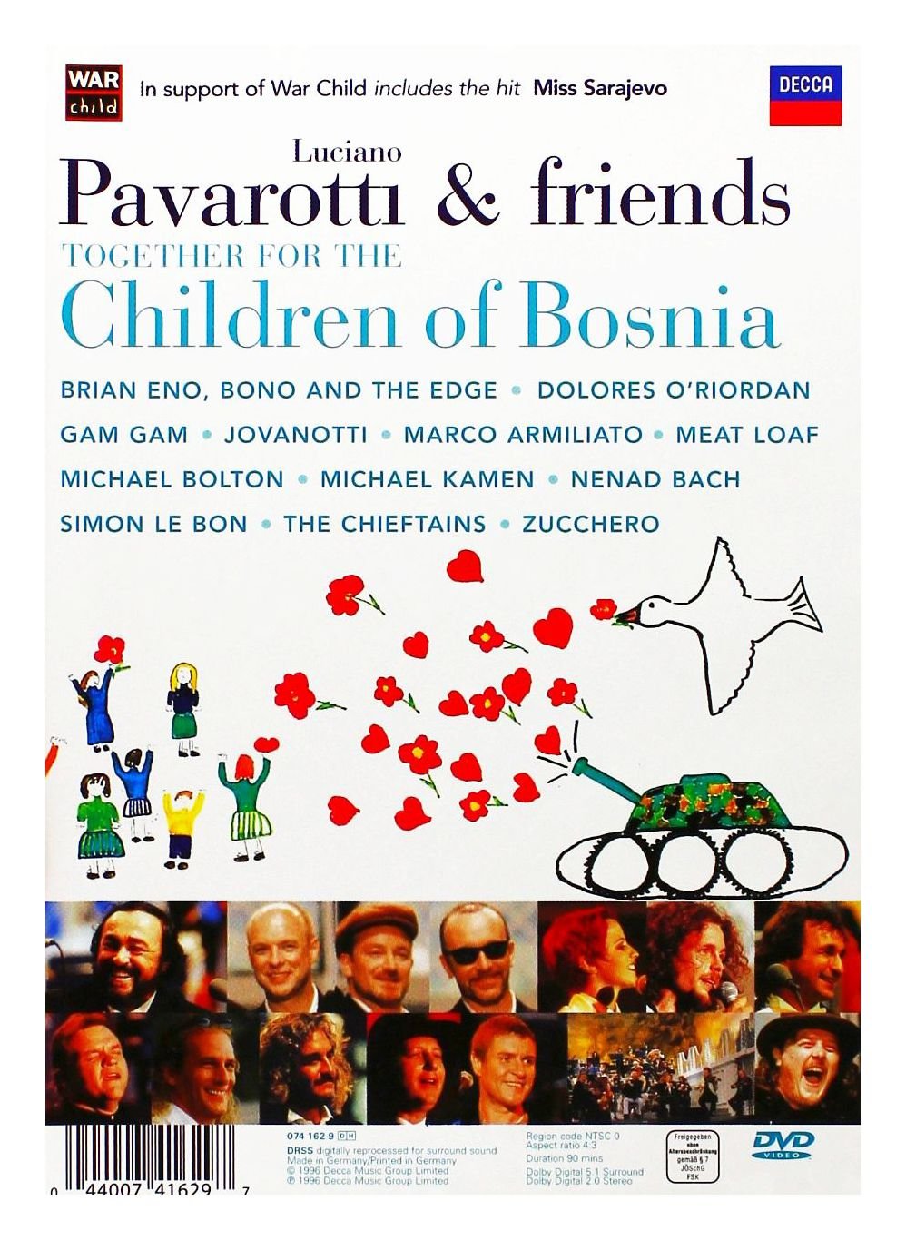 Pavarotti & Friends Together for the Children of Bosnia [Very Good]