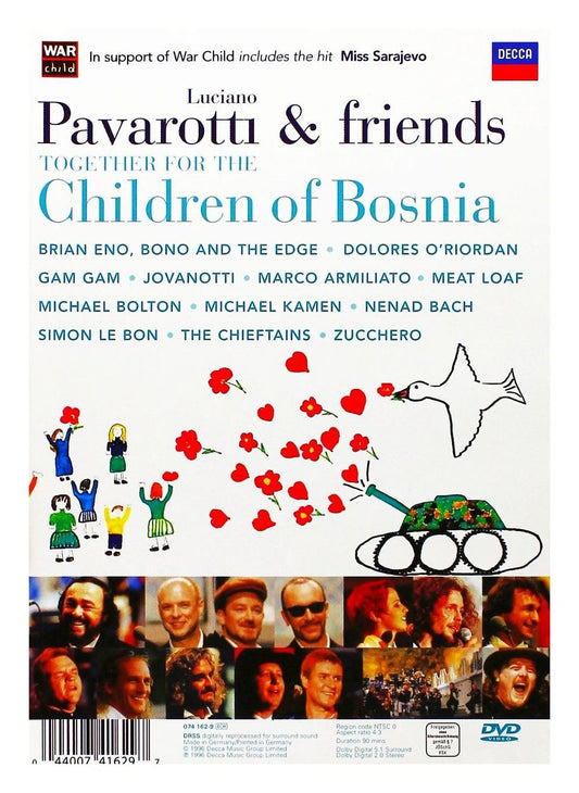 Pavarotti & Friends Together for the Children of Bosnia [Very Good]
