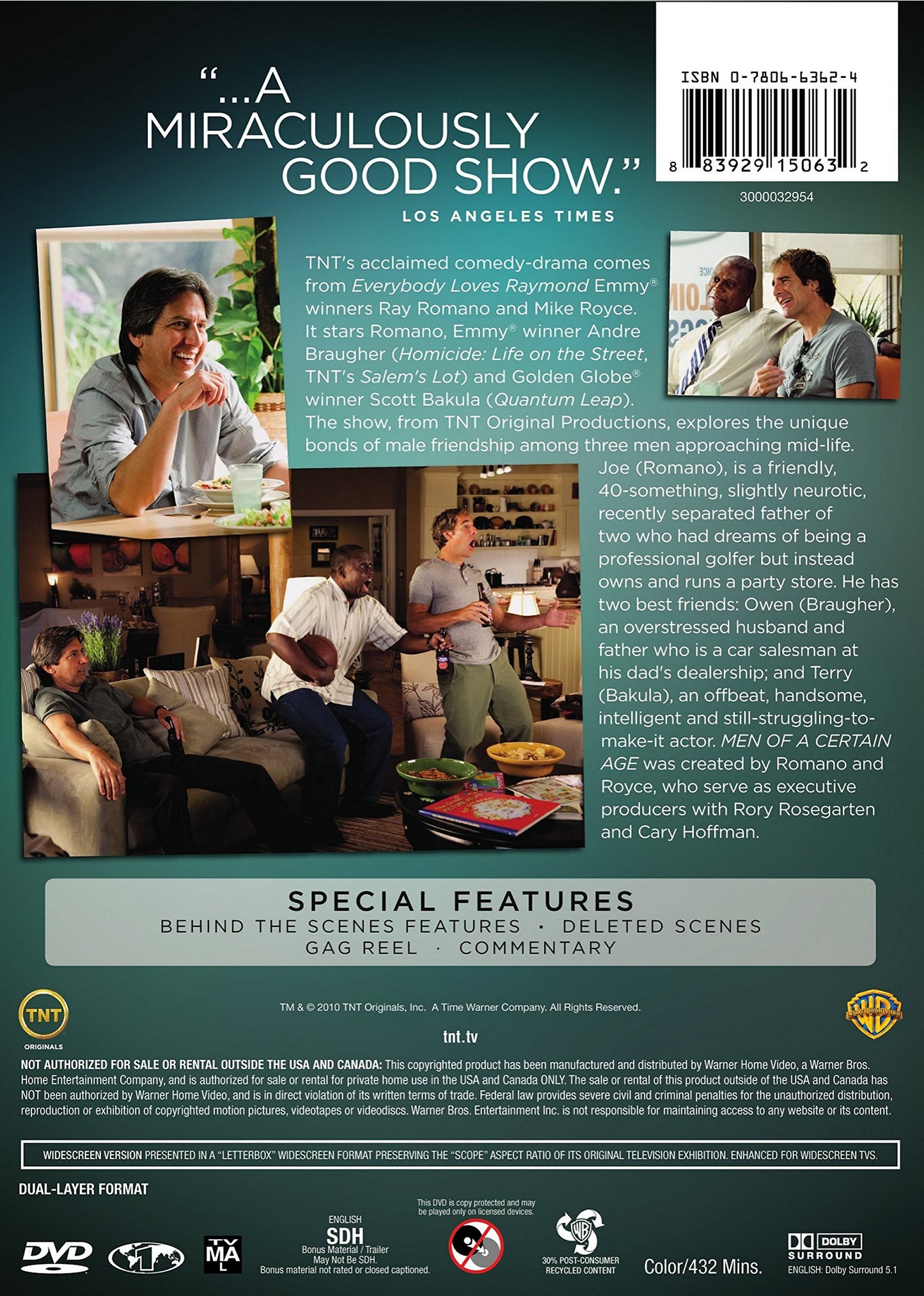 Men of a Certain Age: The Complete First Season [Very Good]