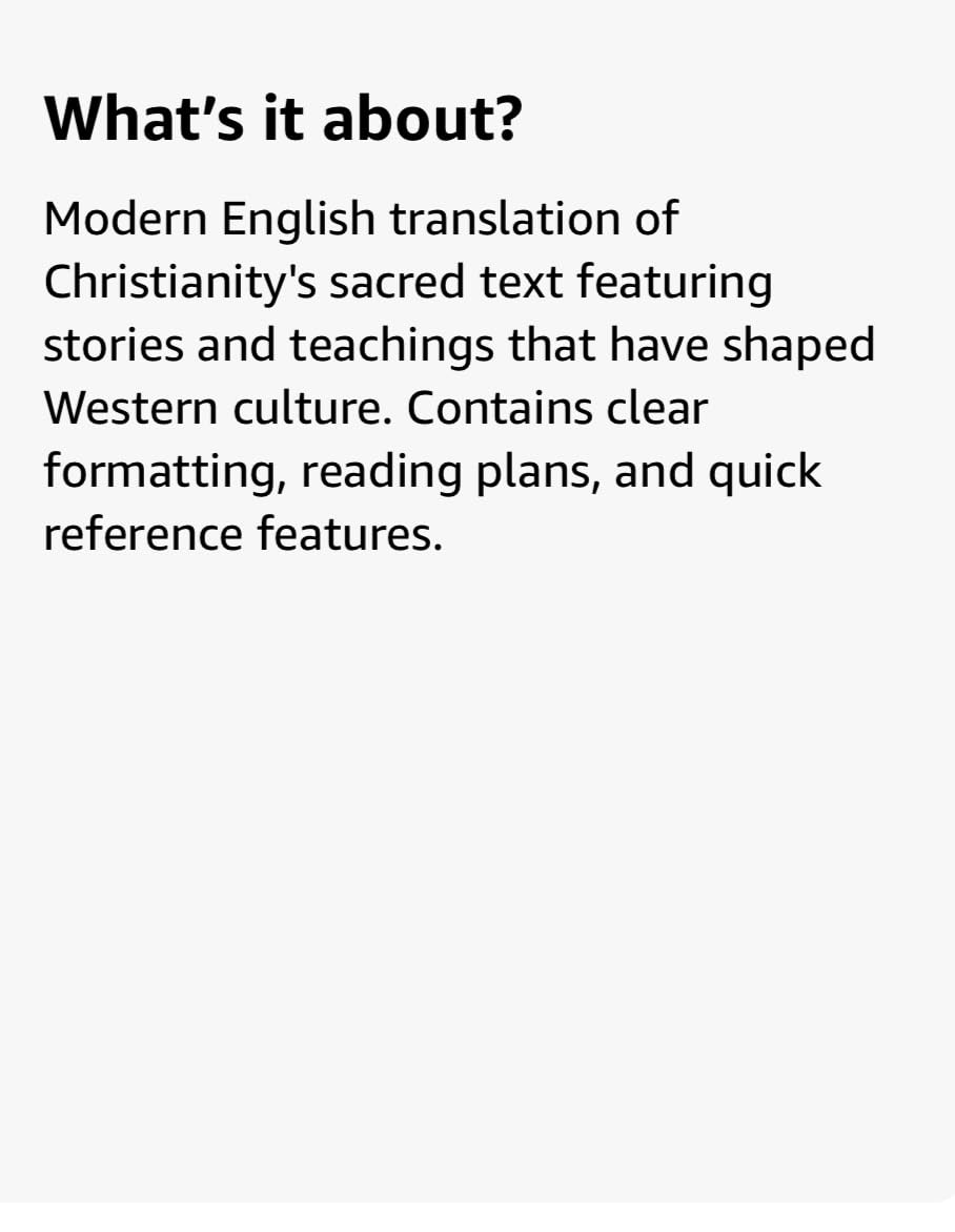 Holy Bible: New Testament, King James Version [Very Good]