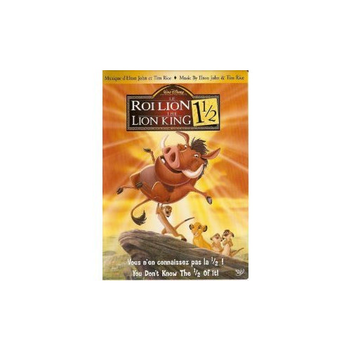 Lion King 1 1/2 (Quebec Version) [Very Good]