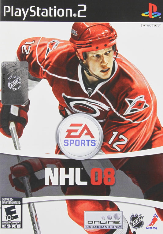 NHL 08 Playstation 2 Electronic Arts [Very Good]