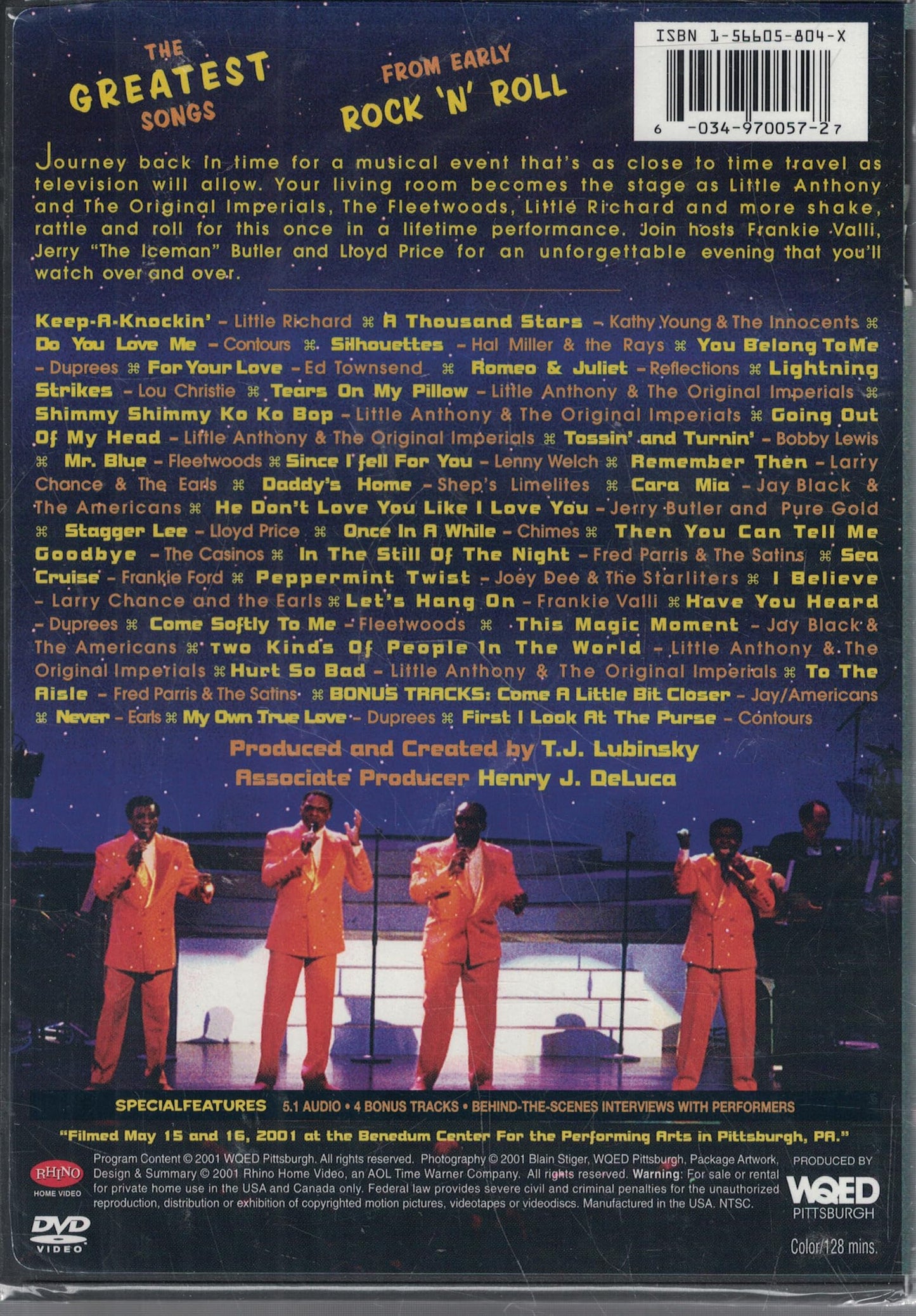 rock, rhythm and doo wop - the greatest songs [Very Good]