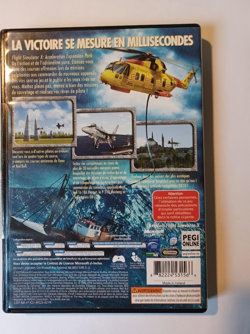 Fr Flight Simulator X Xpack Win32 DVD Case DVD [Very Good]