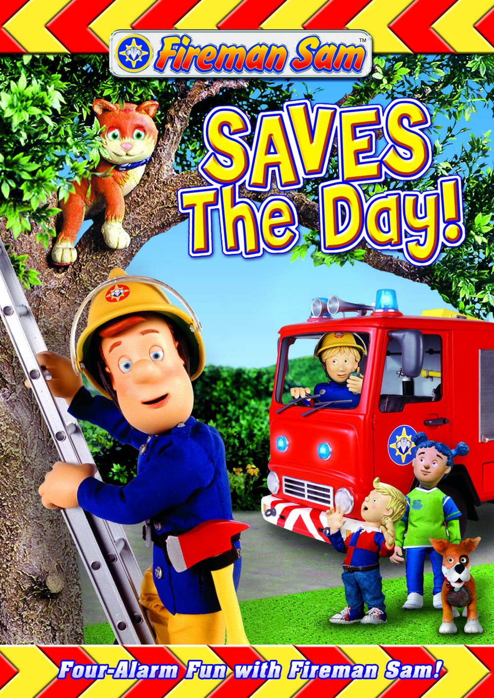 Fireman Sam Saves the Day! (Bilingual) [Import] [Very Good]