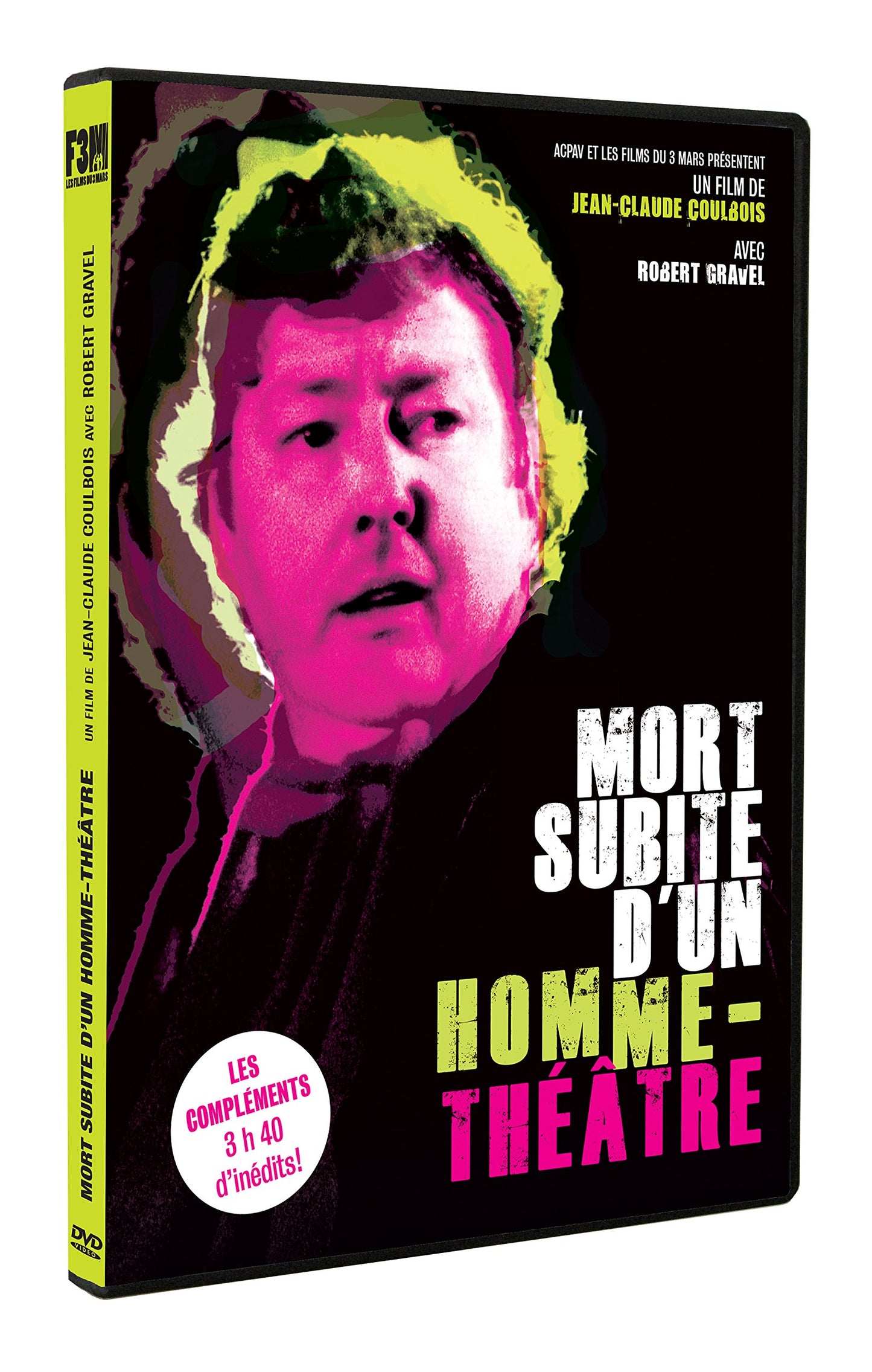 Mort subite d'un homme-theatre (sur Robert Gravel) [Very Good]